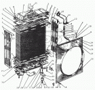 70-1309080 Кожух (сталь) 530х485; фвнутр=480 радиатора МТЗ, разные конструктивно МТЗ РУП